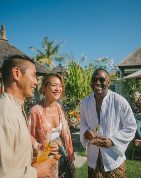 Villa marketing in Bali with digital promotion, professional photography, and social media campaigns to attract international guests
