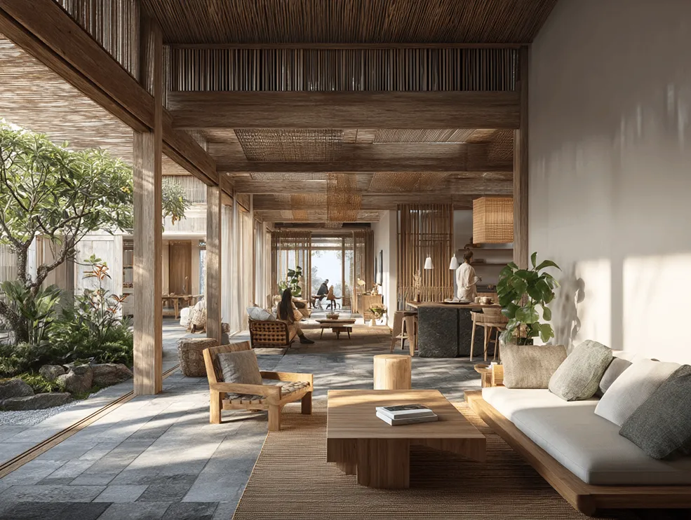 Bali villa design trends – Mediterranean hybrids, Japandi minimalism, and sustainable eco-resort materials