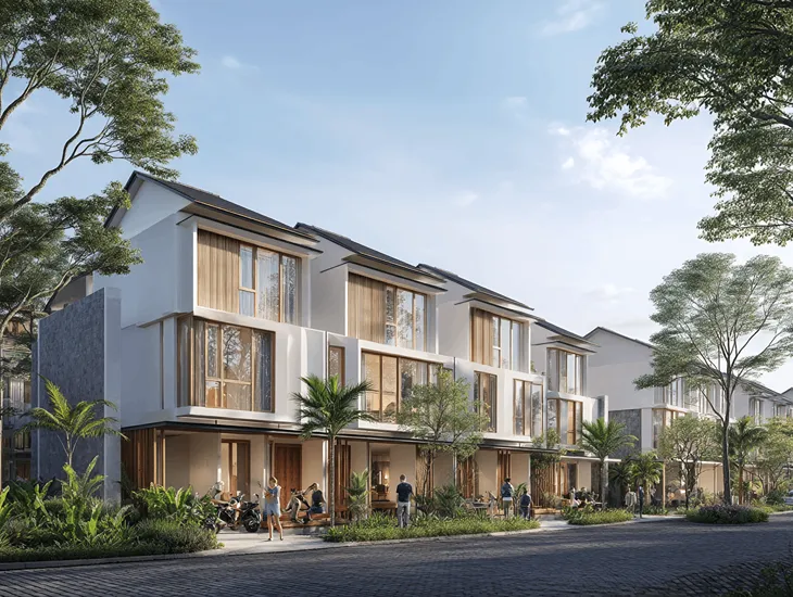 townhouse accommodation in Bali 2026 showing PT PMA HGB ownership, zoning compliance, and shared operating cost efficiency