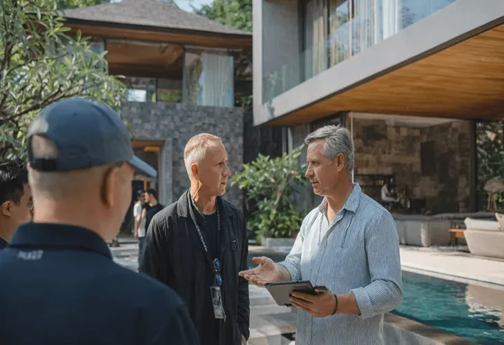 contemporary architecture villa in Bali 2026 – minimalist design, climate smarts, and HGB legal compliance in Uluwatu.