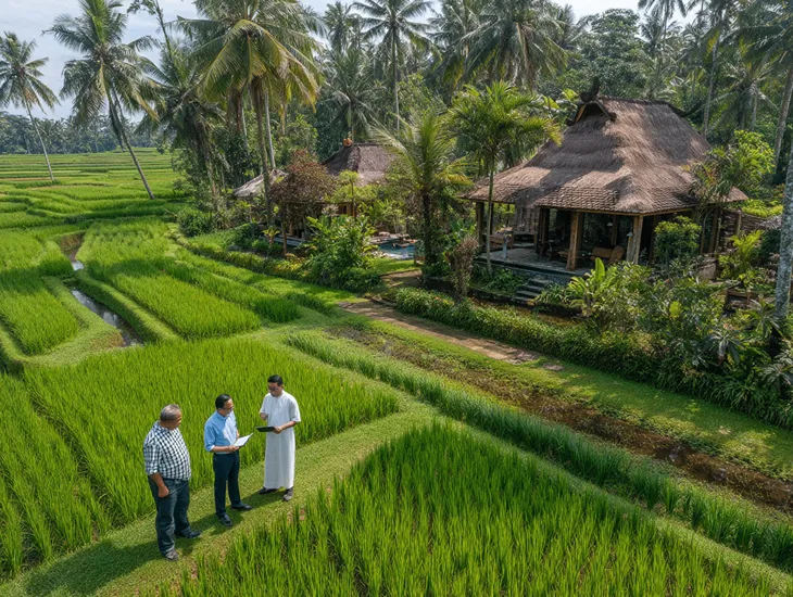 Bali spatial planning map 2026 – green zone boundaries, tourism zoning permits, and agricultural land protection.
