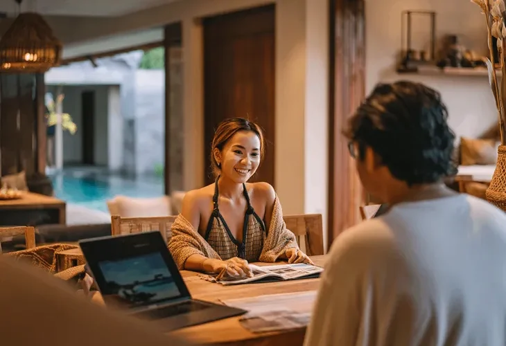 Bali villa guest guide creation 2026 – house rules compliance, safety instructions, and digital welcome book templates