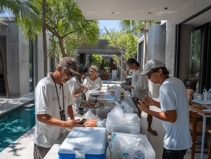 Bali private chef regulations 2026 – food safety certification, spa therapist licensing, and villa vendor contracts