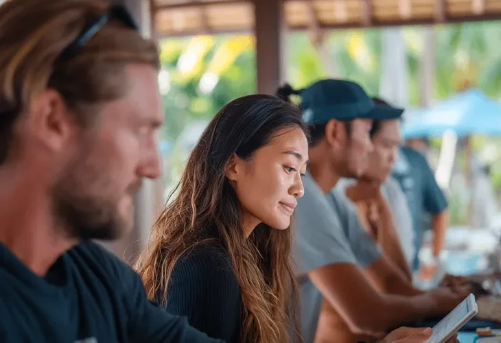 Long-Term Villa Rent in Bali2026 – Tropical private pool villa with enclosed living room for expats in Canggu