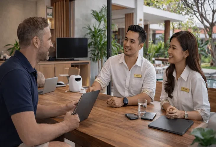 AI Villa Management in Bali 2026 – Automated guest communication, smart access control, and revenue optimization for owners