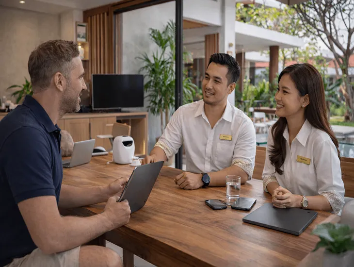AI Villa Management in Bali 2026 – Automated guest communication, smart access control, and revenue optimization for owners