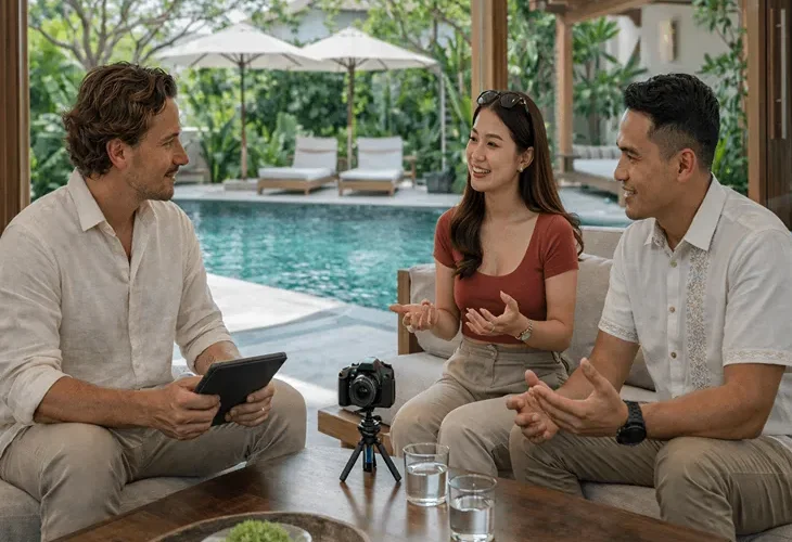Villa Marketing in Bali 2026 – Influencer collaboration standards, content creation for rentals, and guest booking ROI in Indonesia