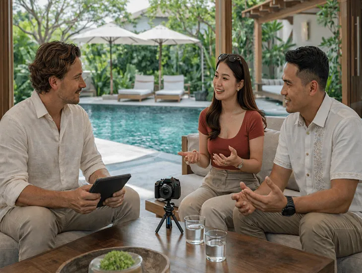 Villa Marketing in Bali 2026 – Influencer collaboration standards, content creation for rentals, and guest booking ROI in Indonesia