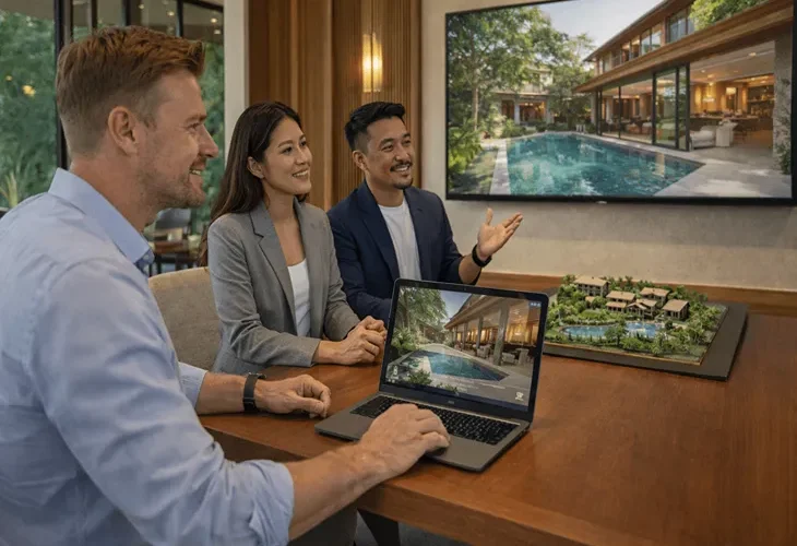Property Marketing in Bali 2026 – 360-degree virtual tours, 3D property renderings, and immersive hospitality marketing in Indonesia
