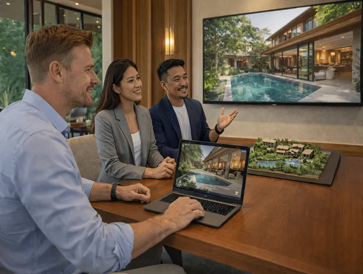 Property Marketing in Bali 2026 – 360-degree virtual tours, 3D property renderings, and immersive hospitality marketing in Indonesia