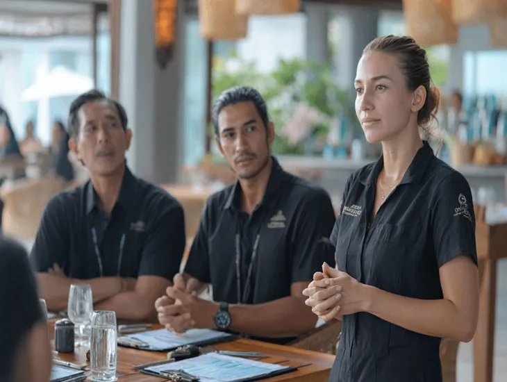 Hospitality Standards in Bali 2026 – 24/7 guest support, concierge service protocols, and housekeeping standards for luxury villas