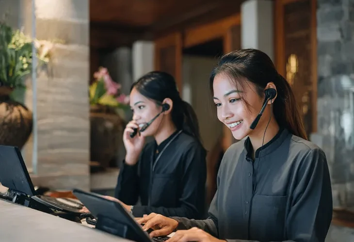 Hospitality Management Indonesia 2026 – Professional staff training, guest handling protocols, and review protection for property owners.