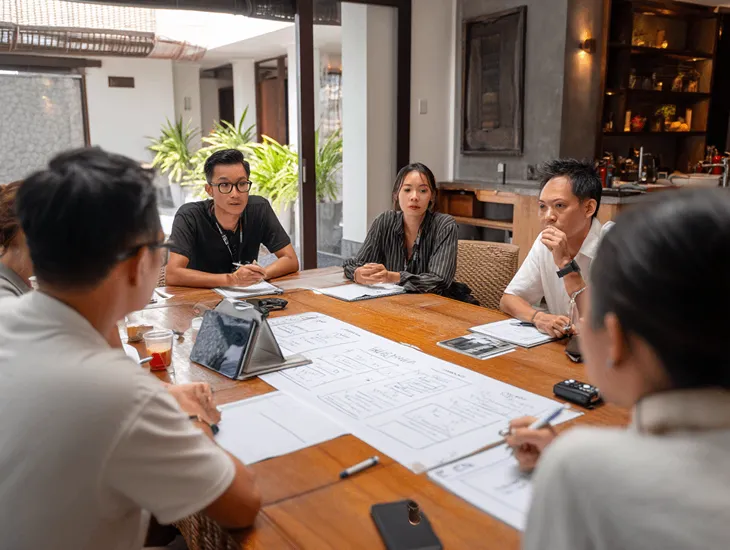 Villa Security Protocols in Bali 2026 – A safety-compliant pool fence with a self-latching gate in a family rental.