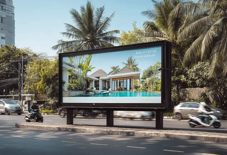 Marketing Agencies in Bali 2026 – Professional property photography of a luxury villa exterior for digital marketing.