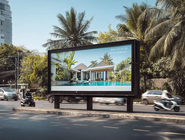 Marketing Agencies in Bali 2026 – Professional property photography of a luxury villa exterior for digital marketing.