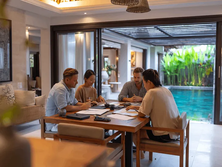 [Management for a Villa in Bali] 2026 – Staff training, guest journey protocols, and operational checklists in Indonesia.