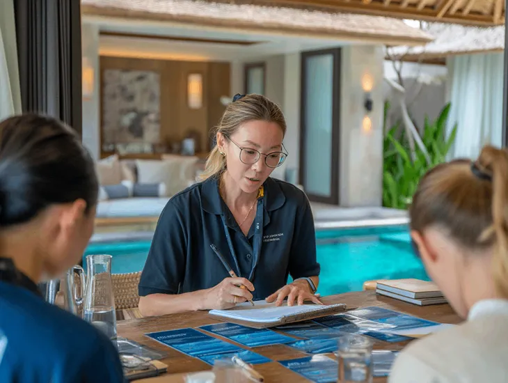 Service recovery in Bali 2026 – Guest complaint handling, staff training, and review management for owners